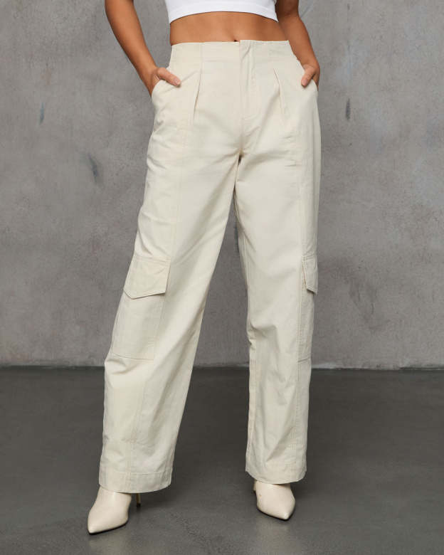 Together Again Pleated Front Pants-Matylis