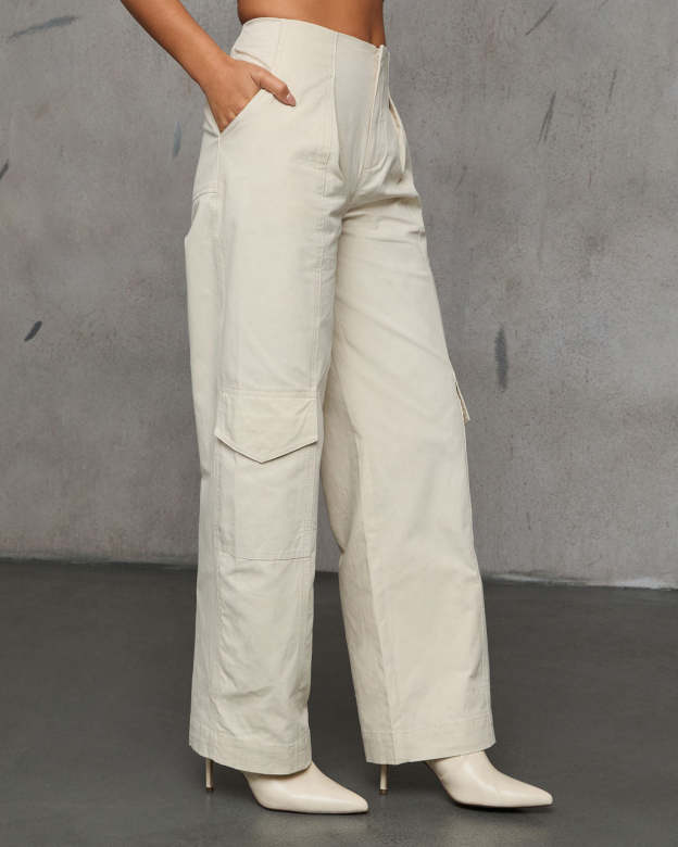 Together Again Pleated Front Pants-Matylis
