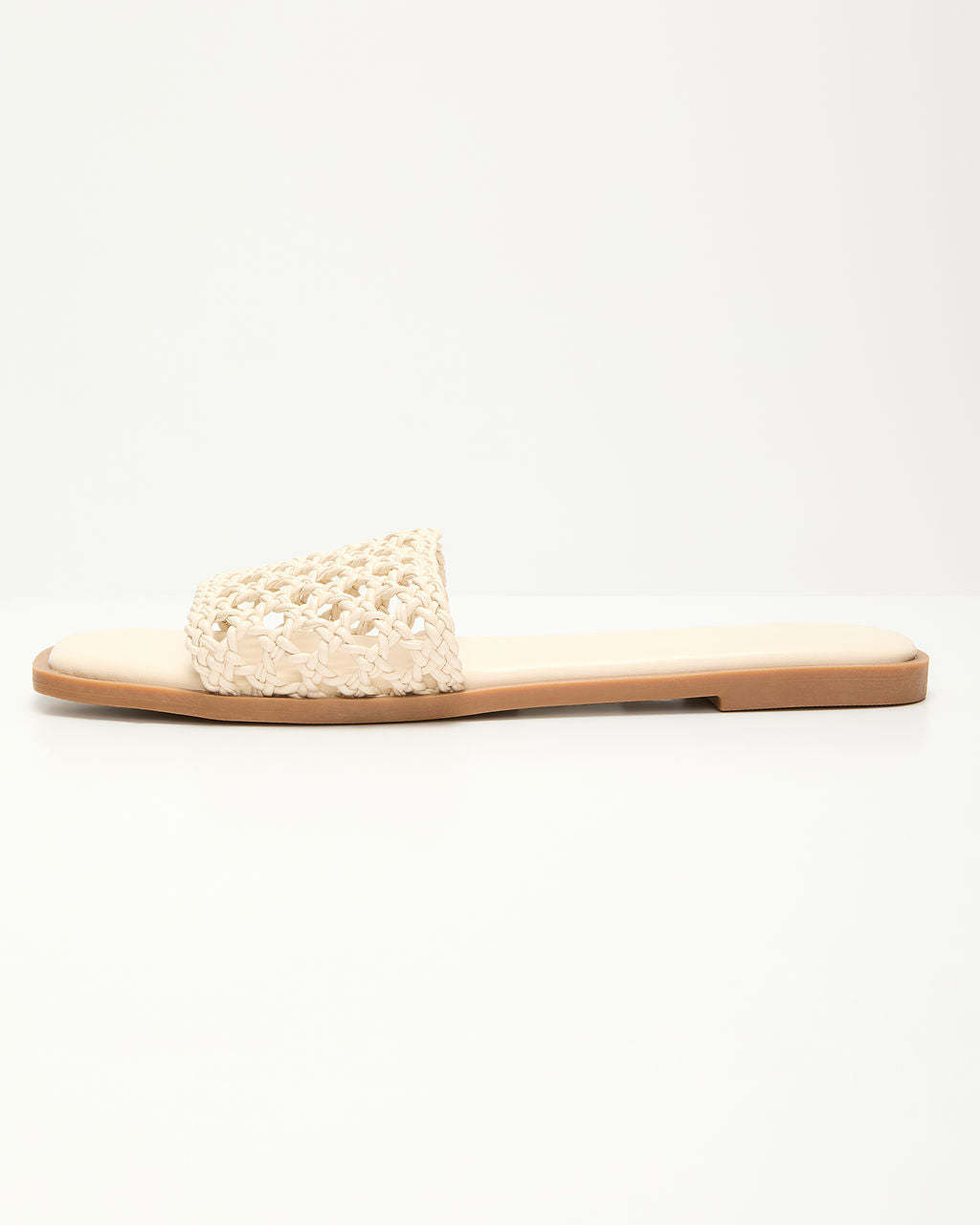Warren Crochet Flat Sandals-Matylis