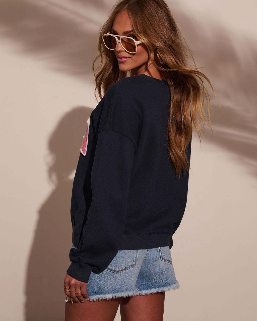USA Graphic Pullover Sweatshirt-Matylis