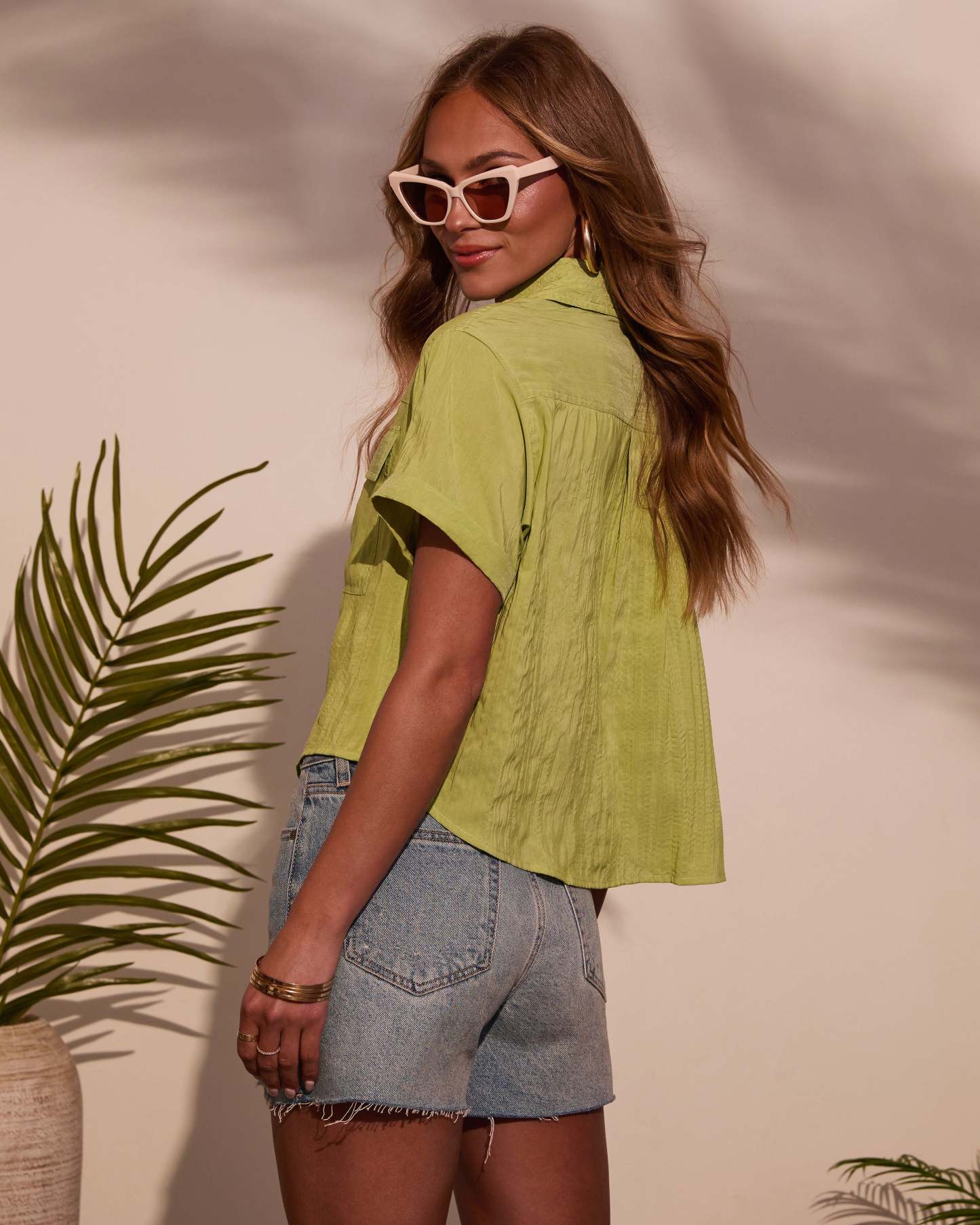 Vienna Short Sleeve Button Down-Matylis