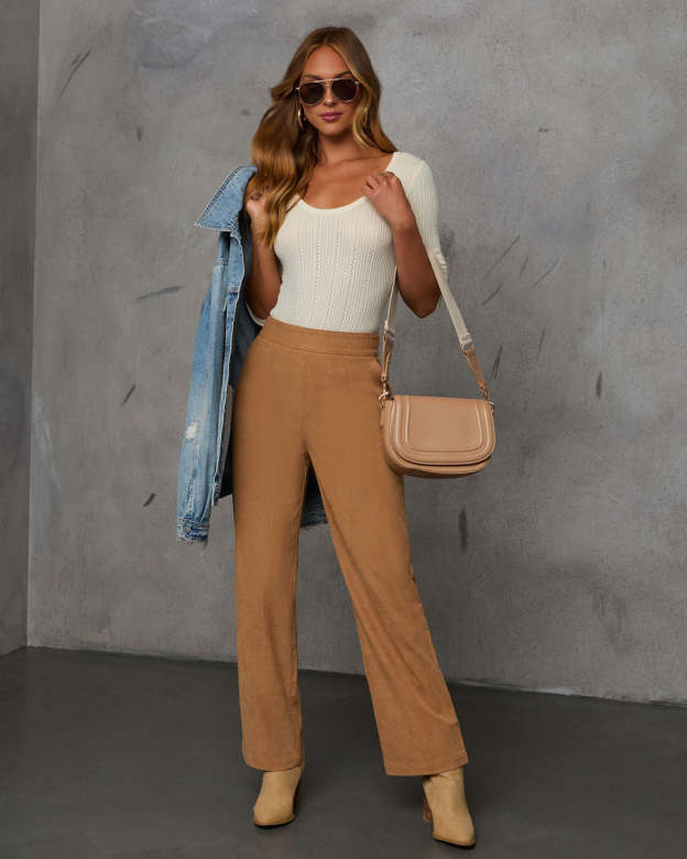 Tustin Straight Leg Corduroy Pants-Matylis
