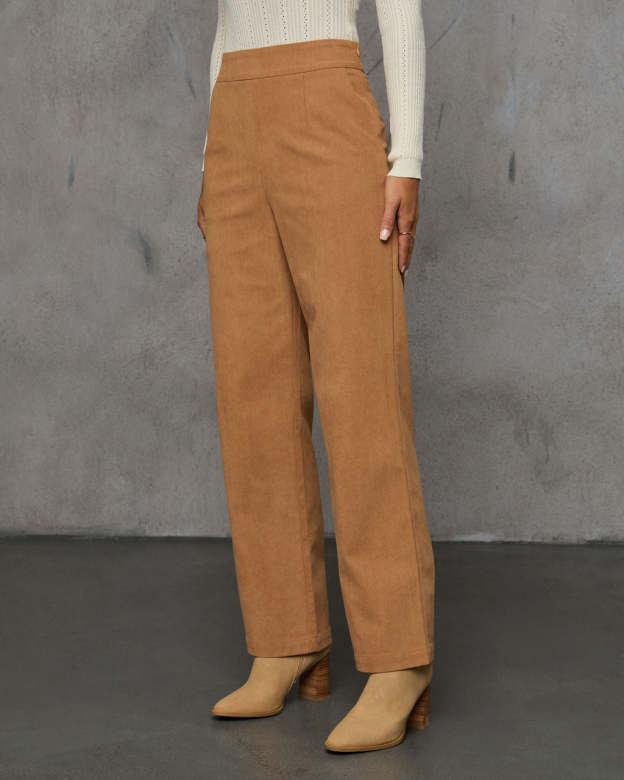 Tustin Straight Leg Corduroy Pants-Matylis