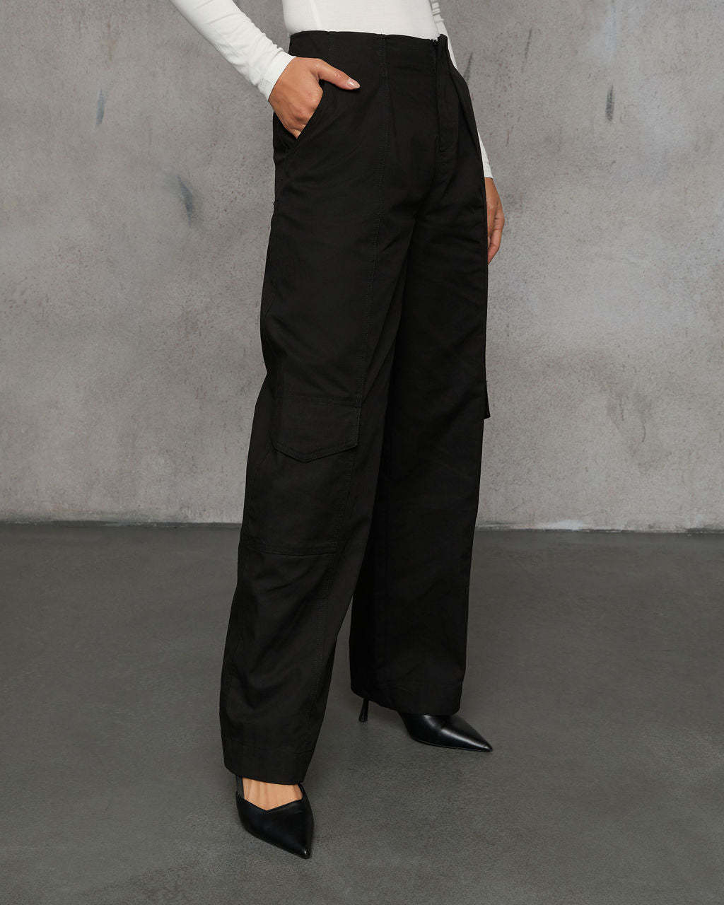 Together Again Pleated Front Pants-Matylis