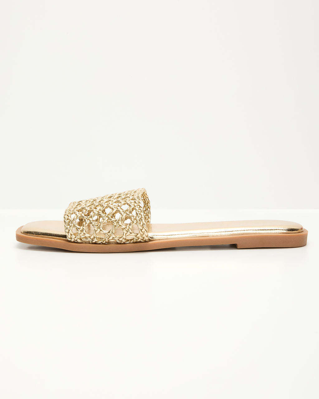 Warren Crochet Flat Sandals-Matylis