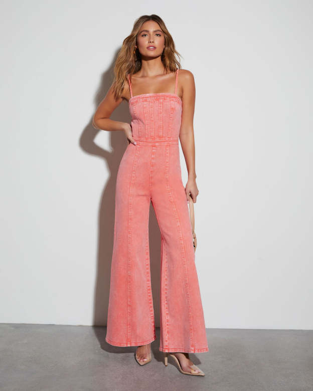 Trendsetter Denim Jumpsuit-Matylis