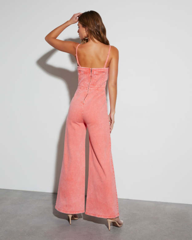 Trendsetter Denim Jumpsuit-Matylis