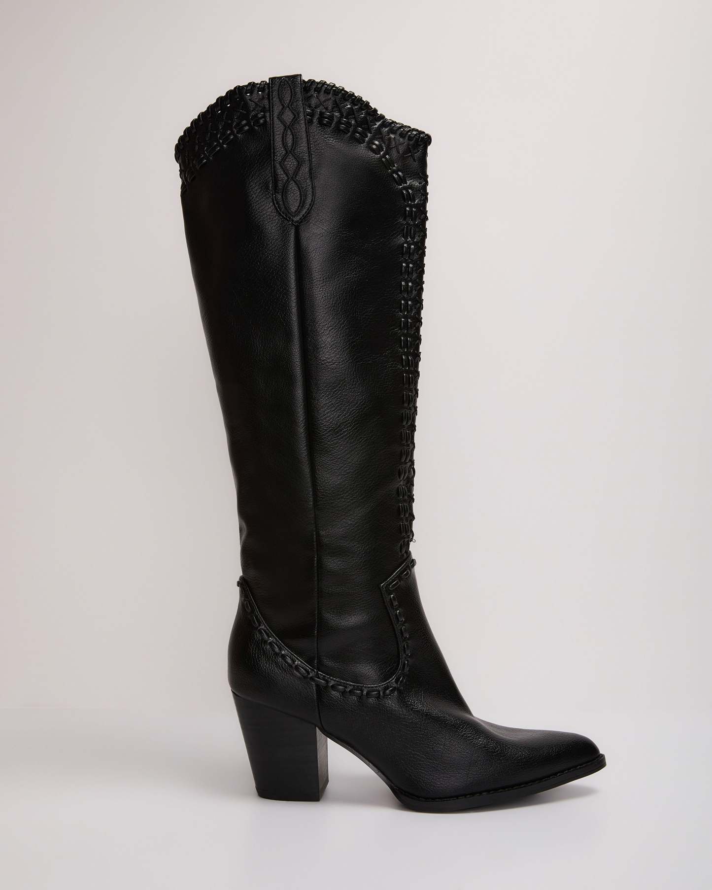 Walk Together Western Knee High Boots-Matylis