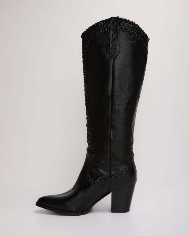 Walk Together Western Knee High Boots-Matylis