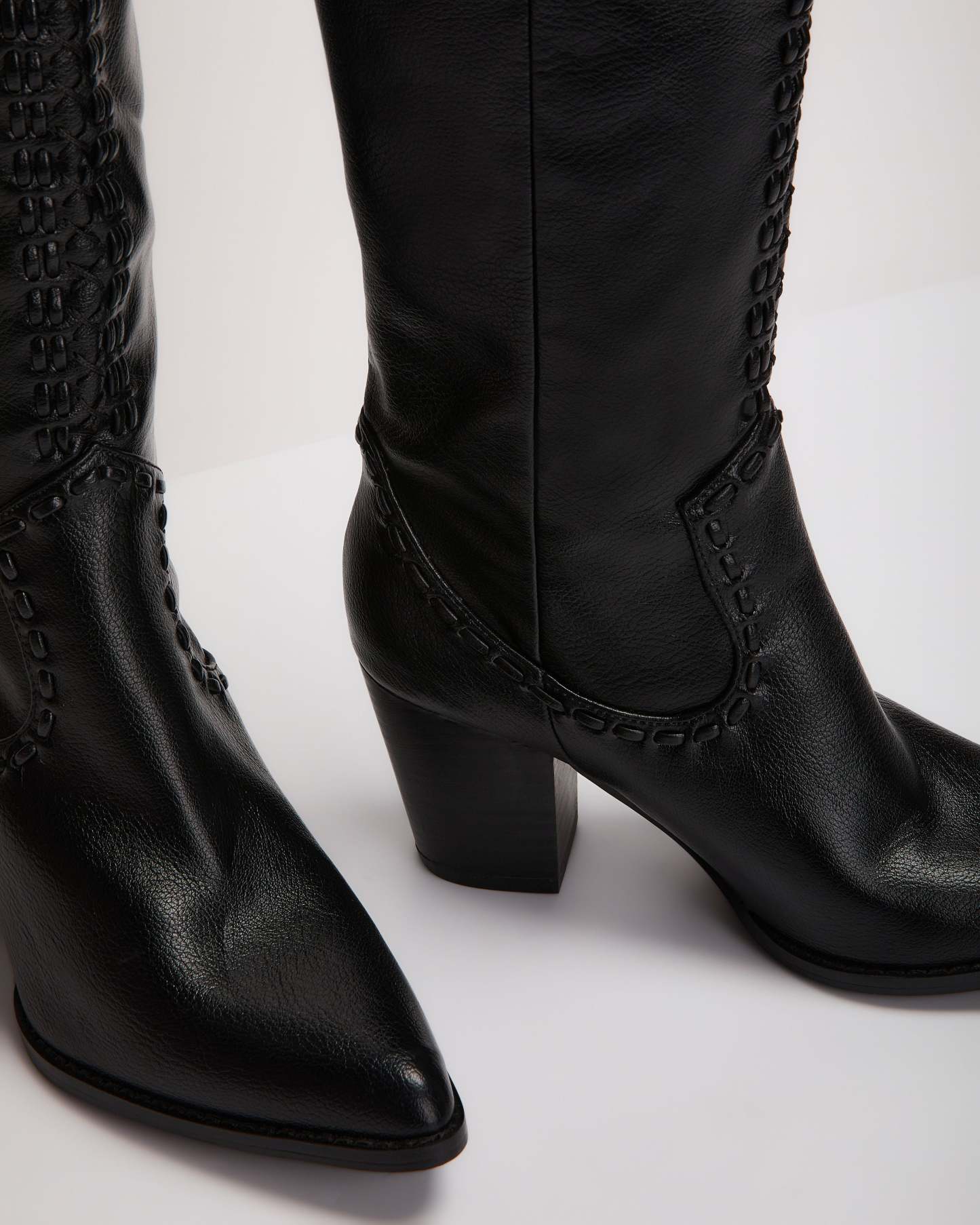 Walk Together Western Knee High Boots-Matylis