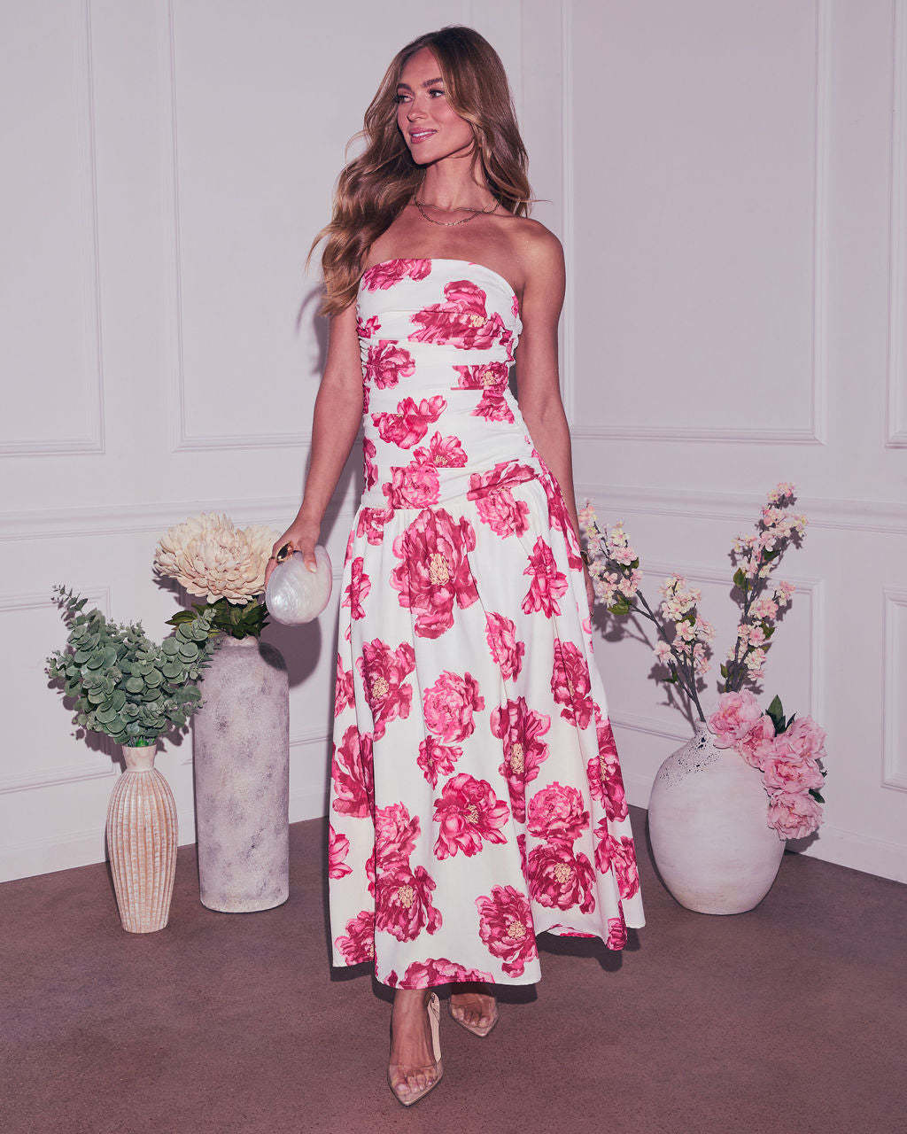Wildflower Muse Floral Maxi Dress-Matylis