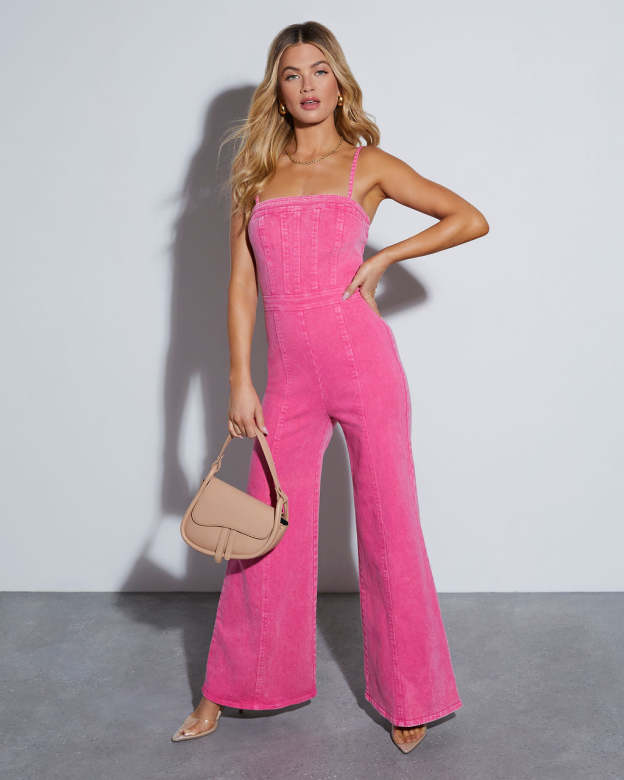 Trendsetter Denim Jumpsuit-Matylis