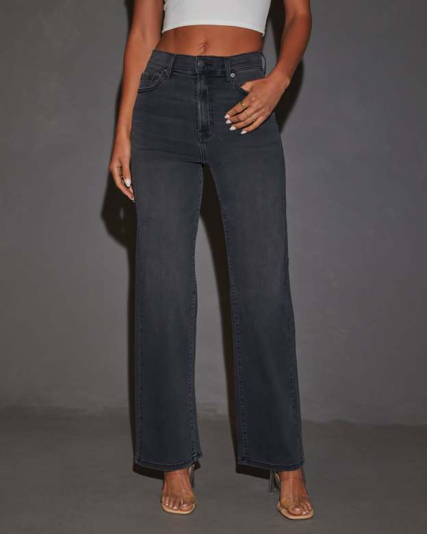Matylis Icon High Rise Straight Jeans-Matylis