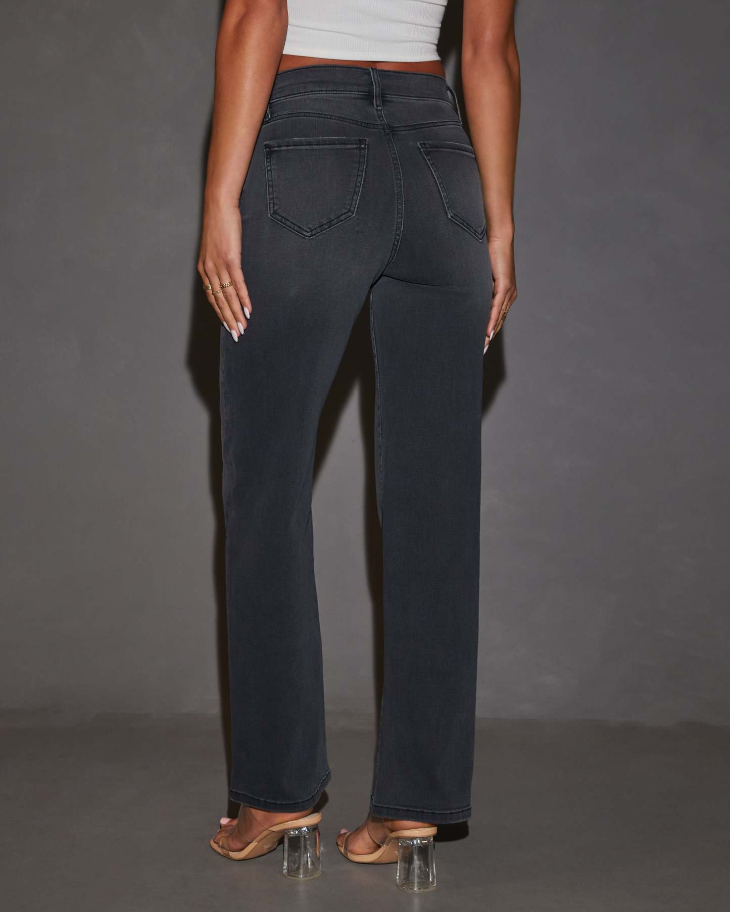 Matylis Icon High Rise Straight Jeans-Matylis