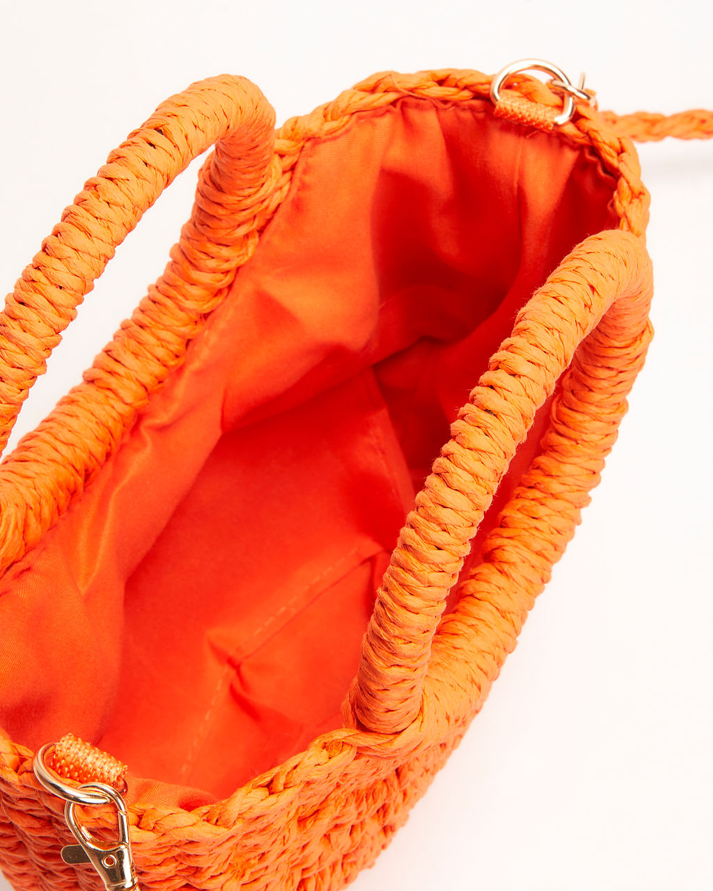 Valencia Small Rounded Straw Tote-Matylis