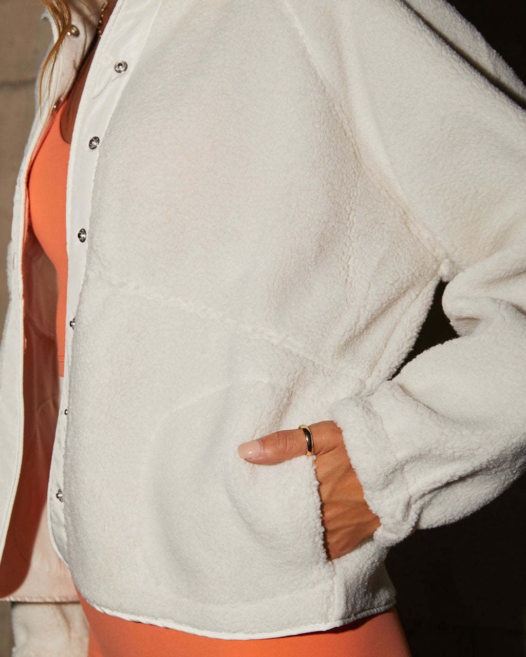Weekend Errands Fleece Jacket-Matylis