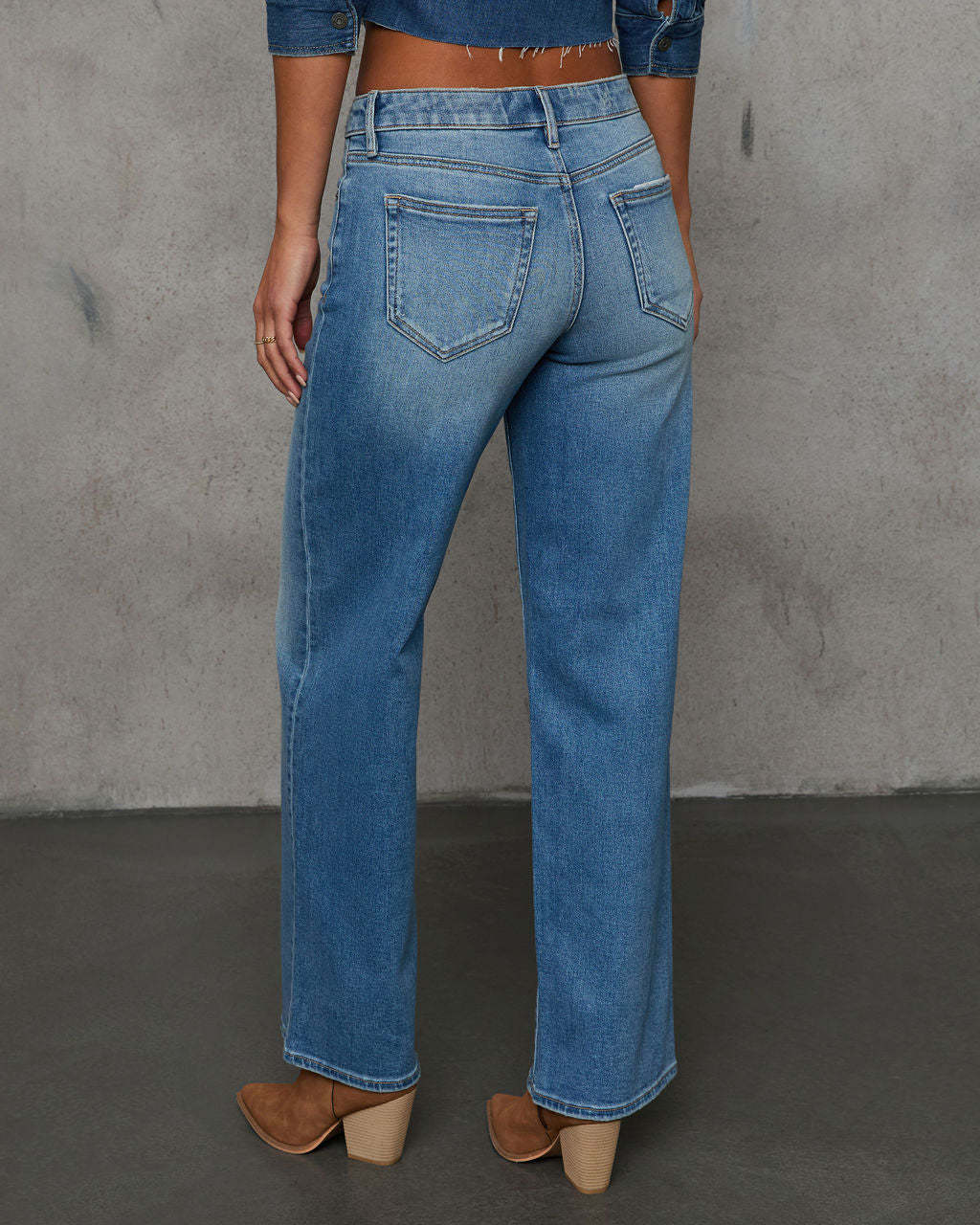 Tisla Straight Leg Relaxed Jeans-Matylis