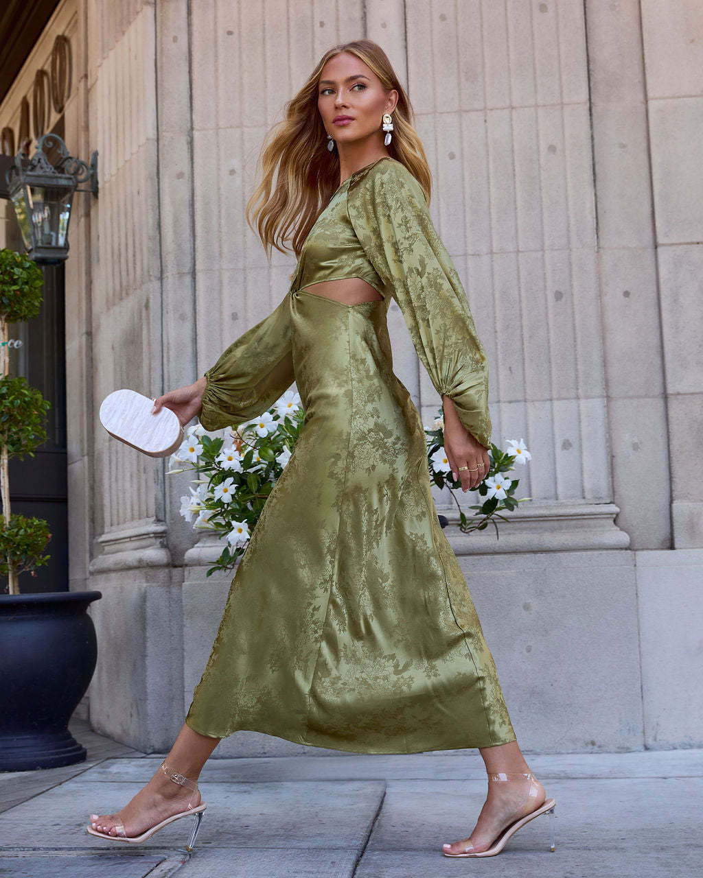 Under My Spell Cutout Maxi Dress-Matylis
