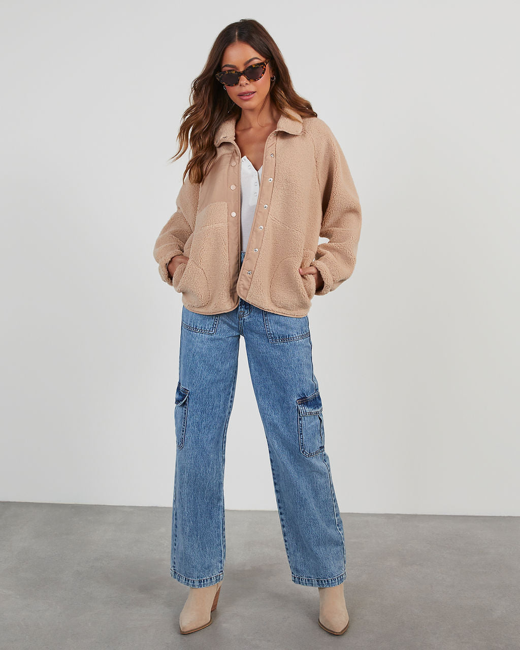 Weekend Errands Fleece Jacket-Matylis