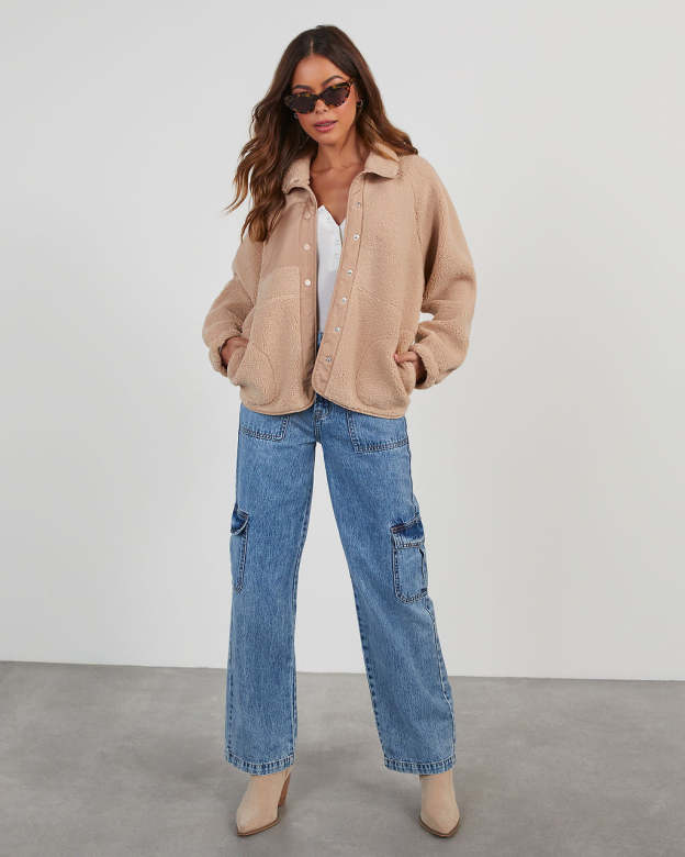 Weekend Errands Fleece Jacket-Matylis