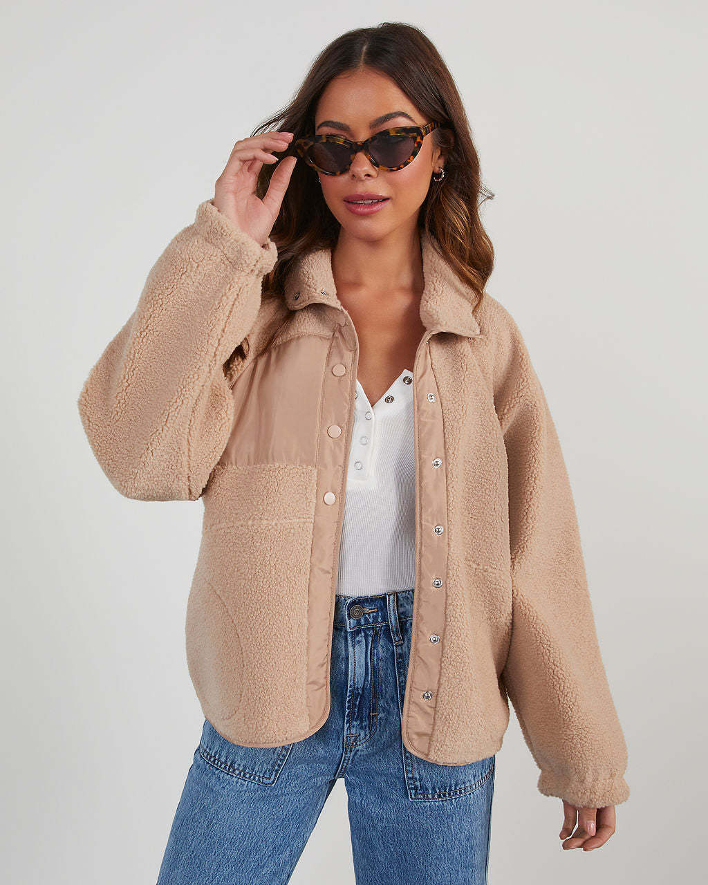 Weekend Errands Fleece Jacket-Matylis