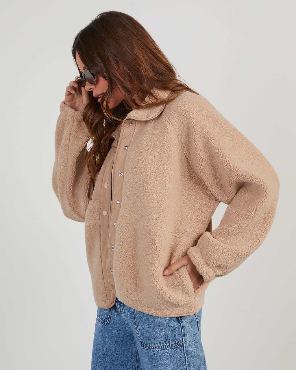 Weekend Errands Fleece Jacket-Matylis