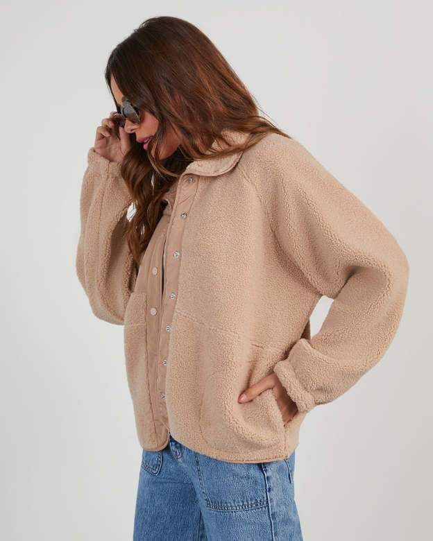 Weekend Errands Fleece Jacket-Matylis