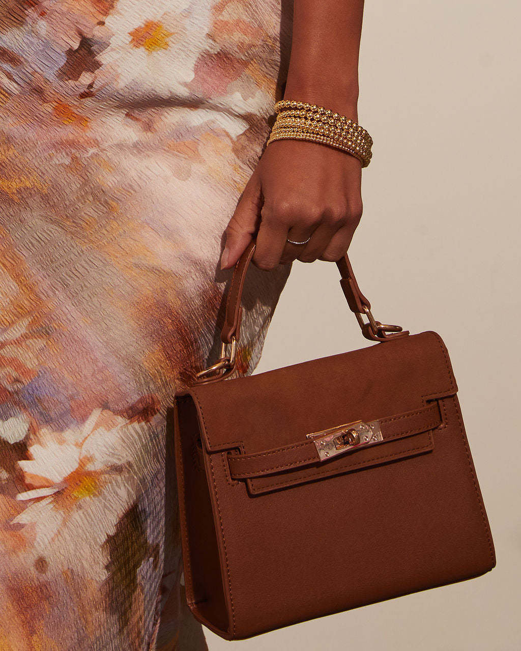 Tracey Structured Top Handle Bag-Matylis