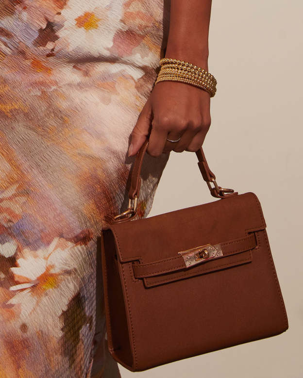 Tracey Structured Top Handle Bag-Matylis