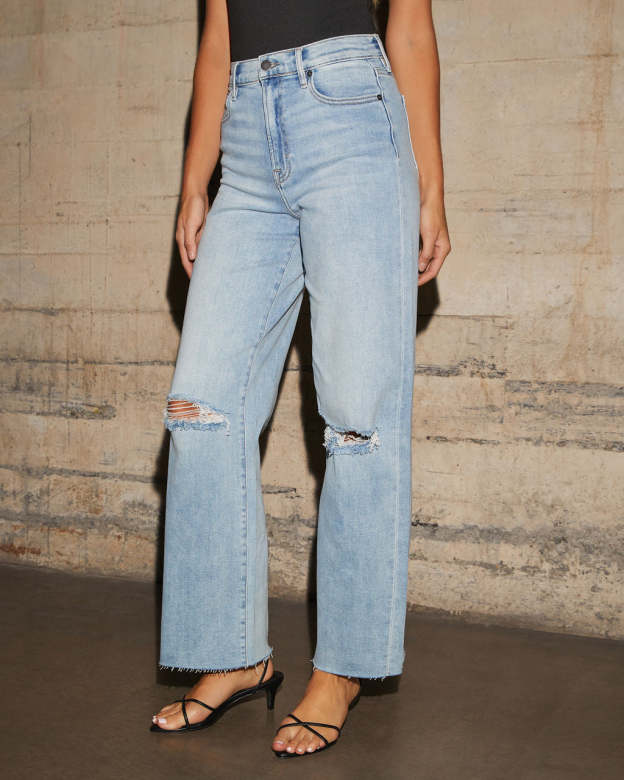 Matylis Icon High Rise Straight Jeans-Matylis