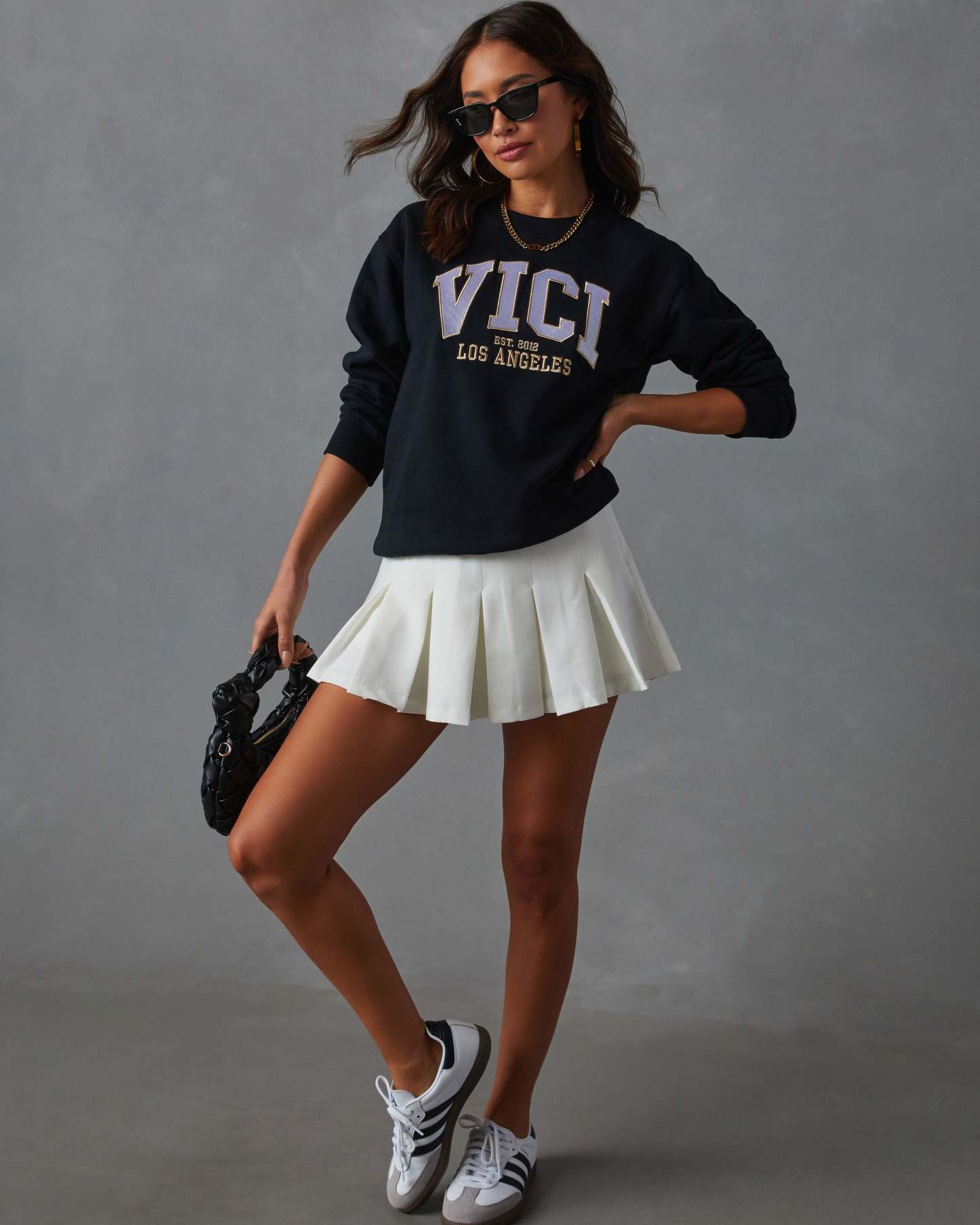 Matylis Logo Crew Neck Sweatshirt-Matylis