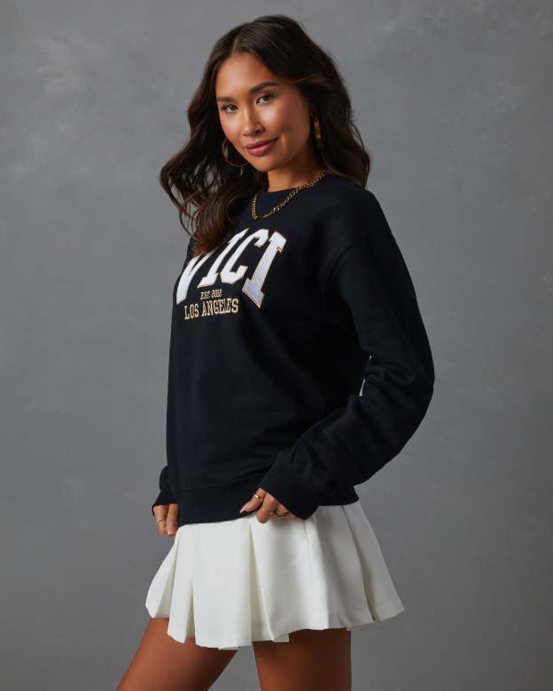 Matylis Logo Crew Neck Sweatshirt-Matylis