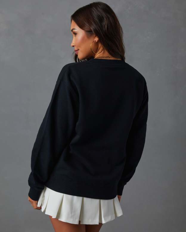 Matylis Logo Crew Neck Sweatshirt-Matylis