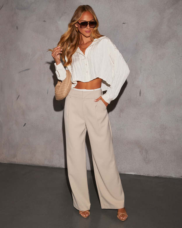 Wish I Knew High Rise Trouser-Matylis