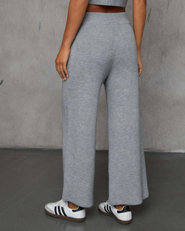 Woodrose High Rise Wide Leg Pant-Matylis