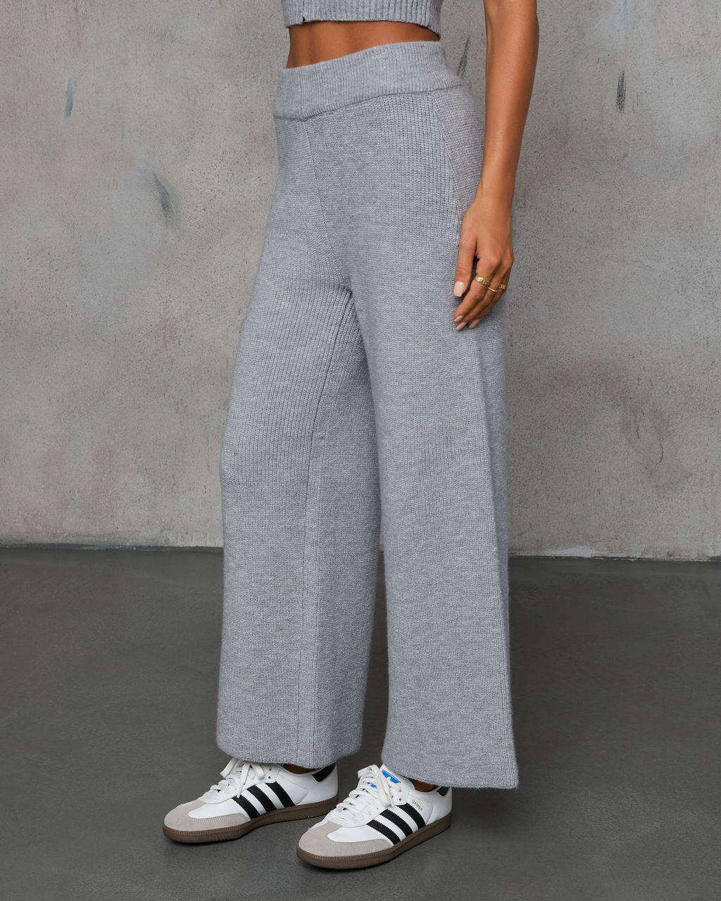 Woodrose High Rise Wide Leg Pant-Matylis