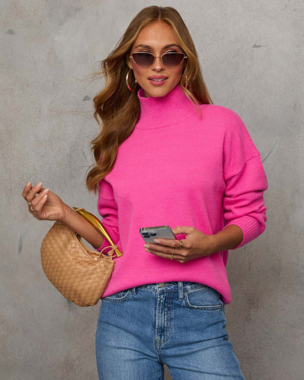 Wiley Relaxed Turtleneck Sweater-Matylis