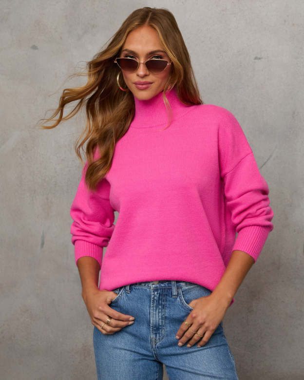 Wiley Relaxed Turtleneck Sweater-Matylis