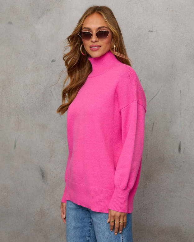 Wiley Relaxed Turtleneck Sweater-Matylis