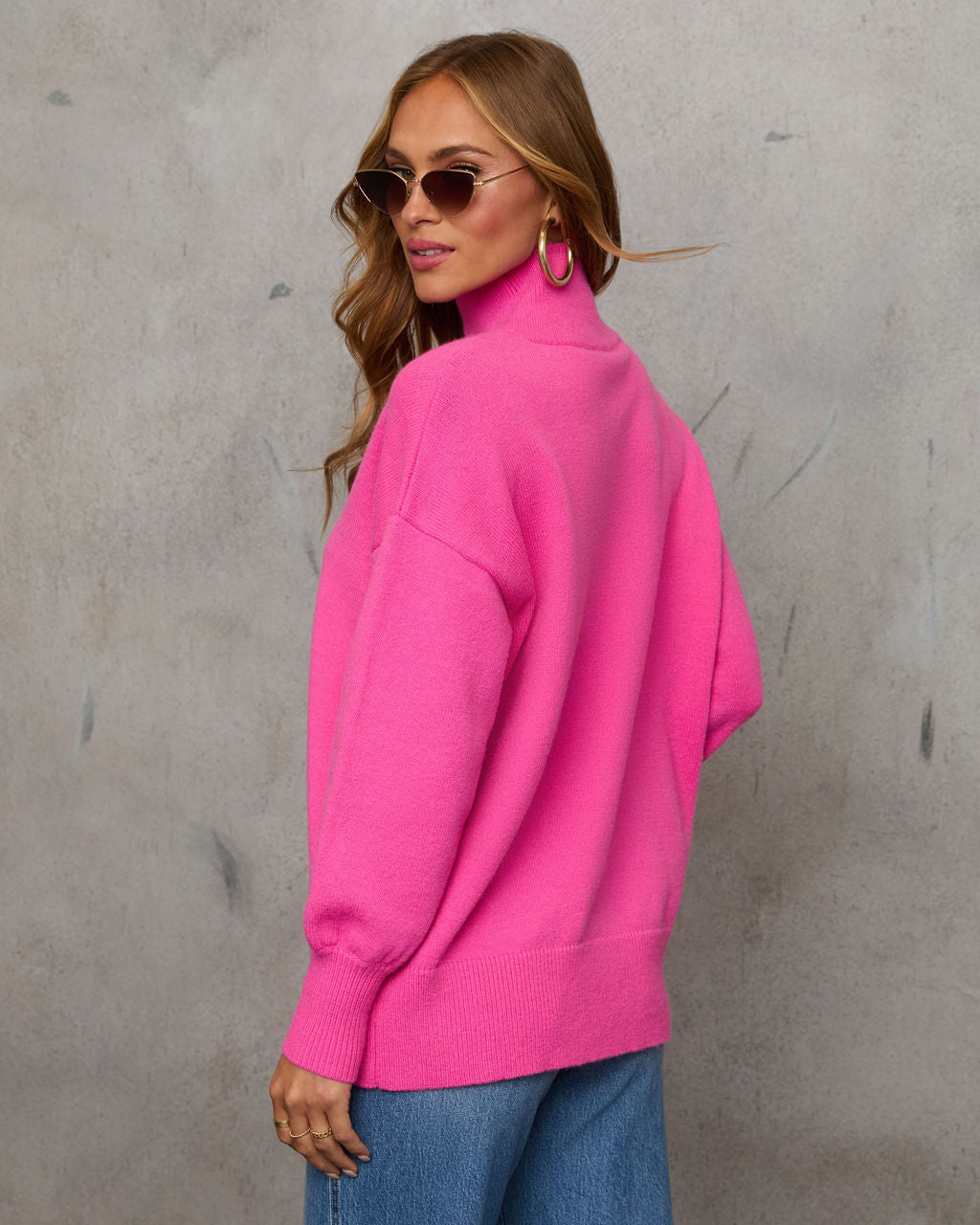 Wiley Relaxed Turtleneck Sweater-Matylis