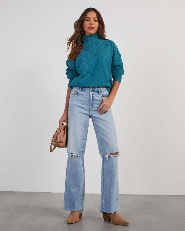 Wiley Relaxed Turtleneck Sweater-Matylis