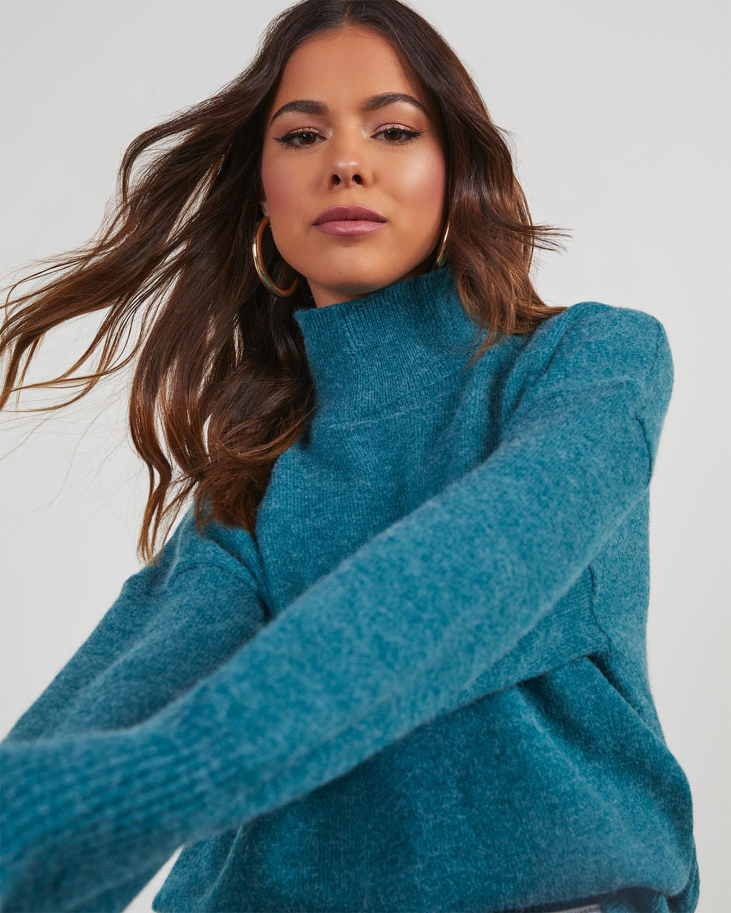 Wiley Relaxed Turtleneck Sweater-Matylis