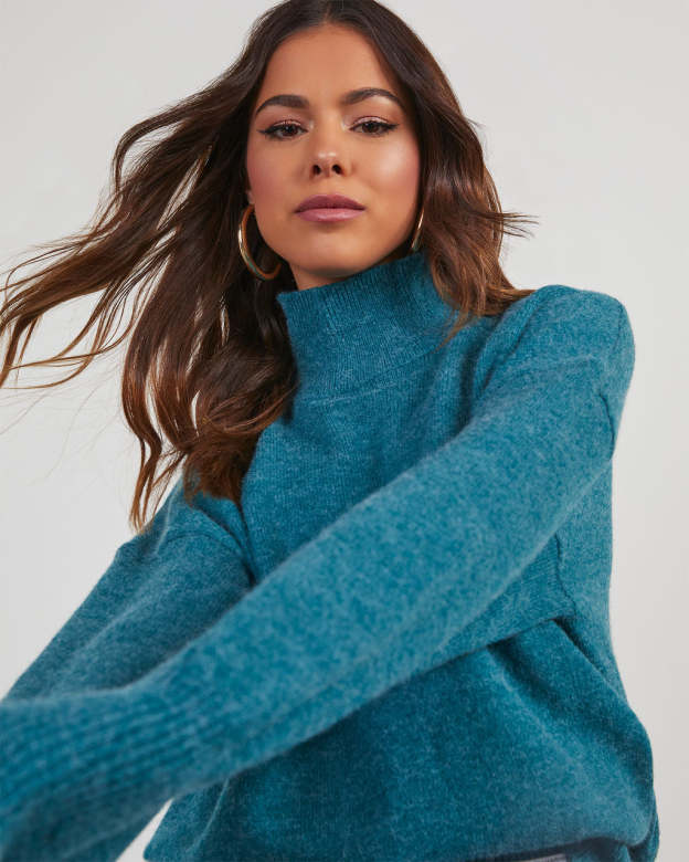 Wiley Relaxed Turtleneck Sweater-Matylis