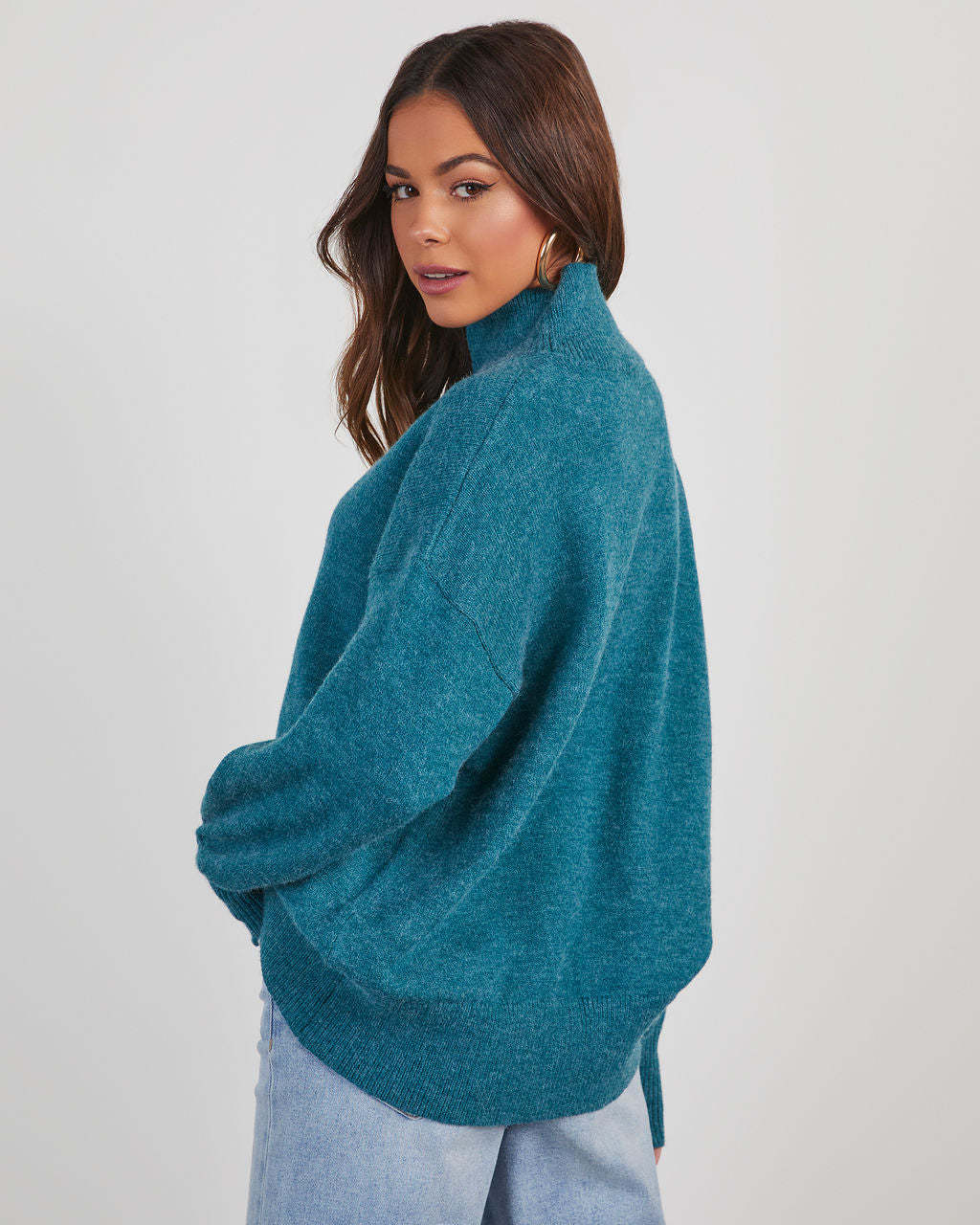Wiley Relaxed Turtleneck Sweater-Matylis