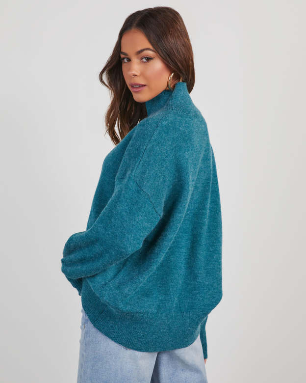 Wiley Relaxed Turtleneck Sweater-Matylis
