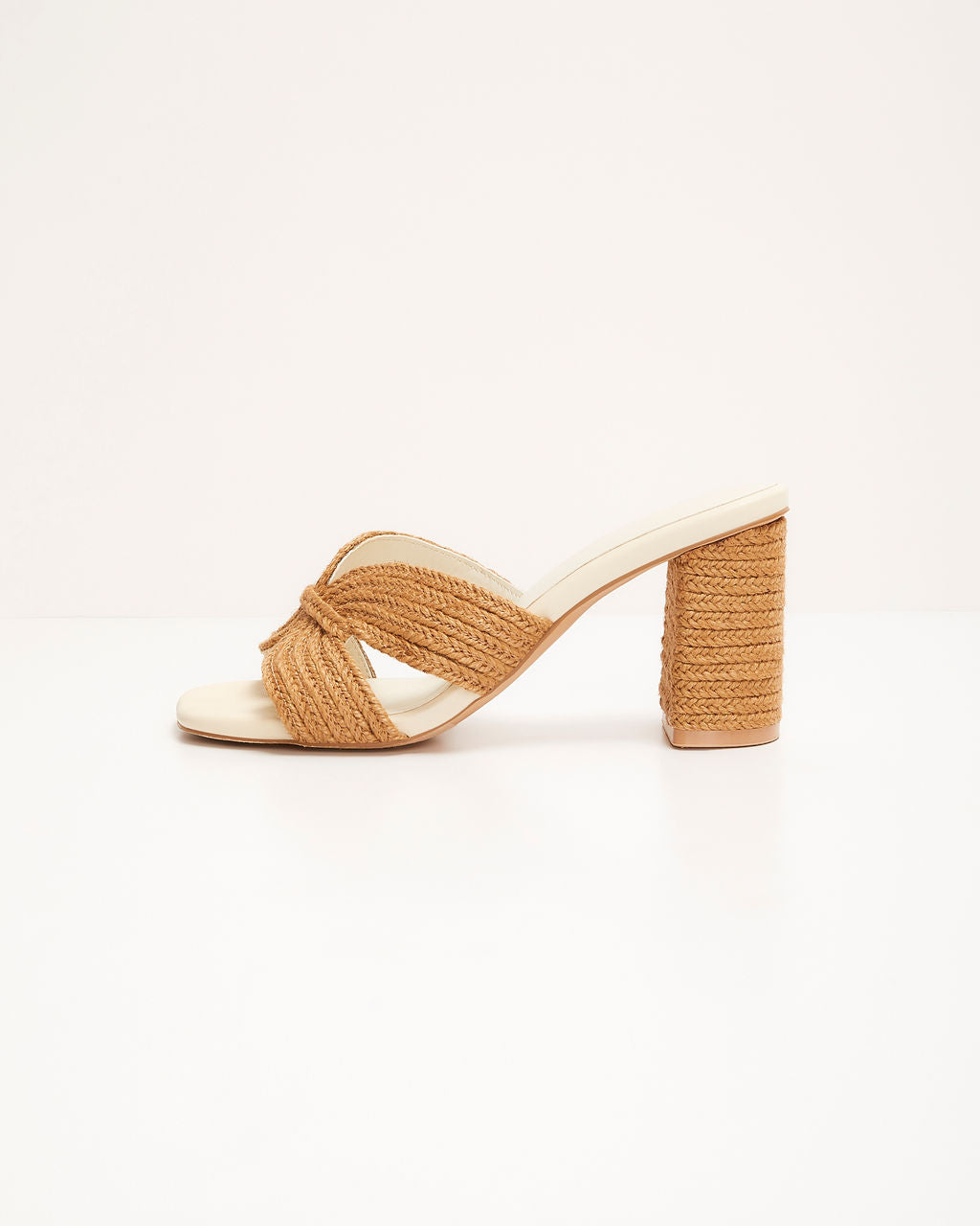 Vacation Ready Raffia Heeled Sandal-Matylis