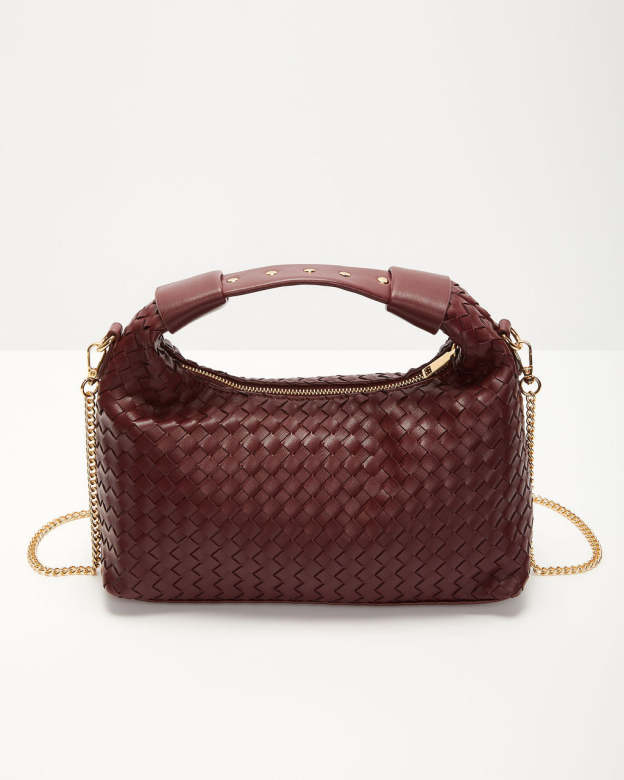 Wilder Woven Top Handle Bag-Matylis