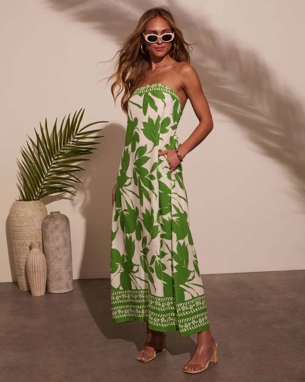 Vivvy Floral Maxi Dress-Matylis