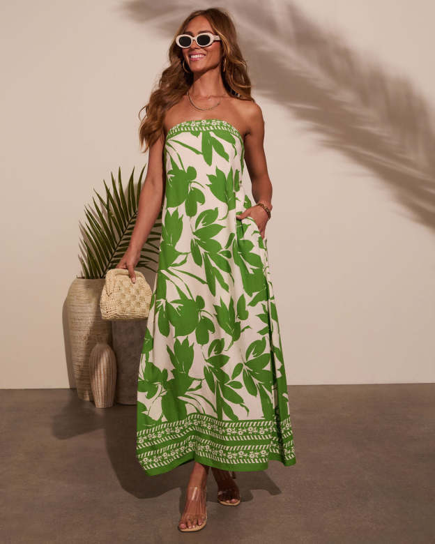 Vivvy Floral Maxi Dress-Matylis