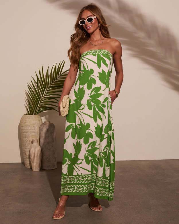 Vivvy Floral Maxi Dress-Matylis